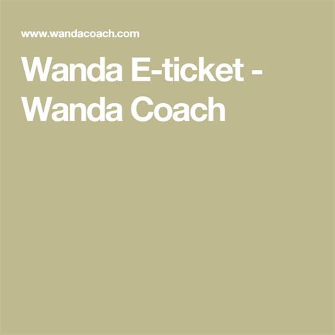 wanda coach|wanda coach refund.